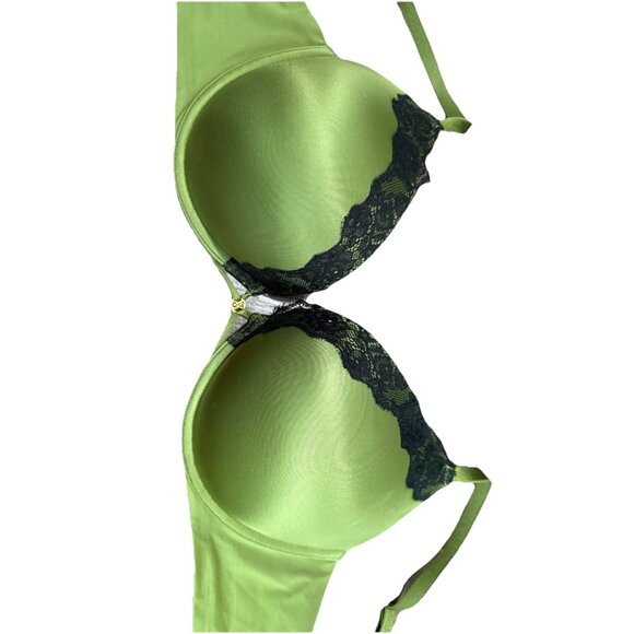 Victoria’s Secret Bombshell Add-2-Cups Push-Up Bra Black 36D - Picture 2 of 6